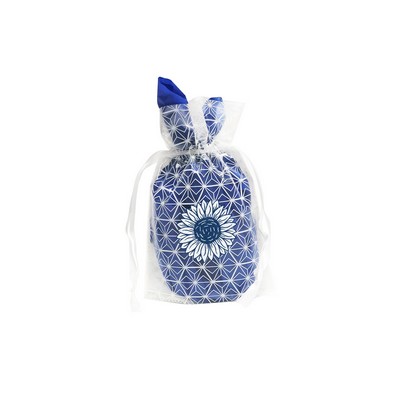 White Frosted Design LDPE Pouch